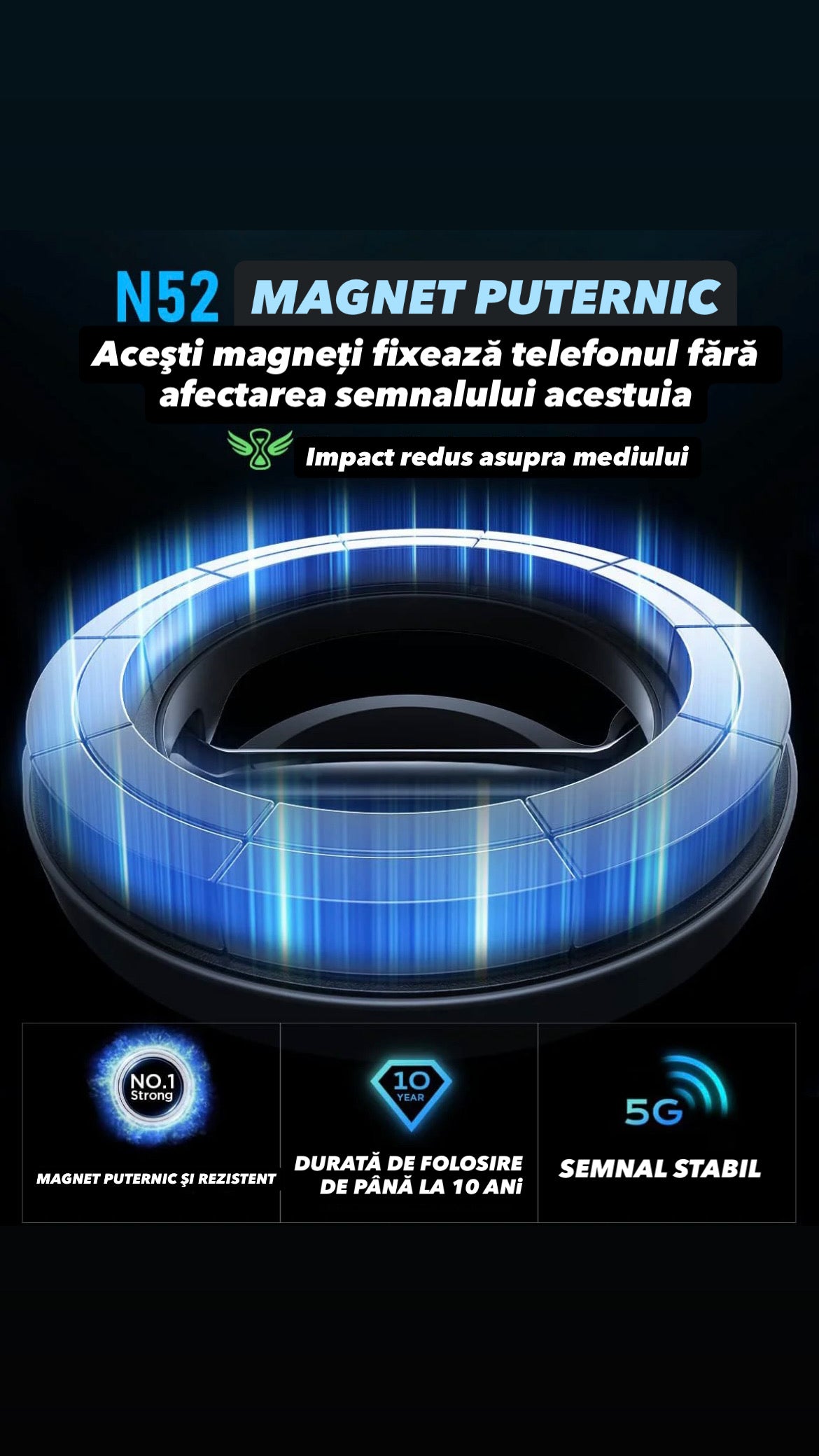 Suport Magnetic Puternic Telefon