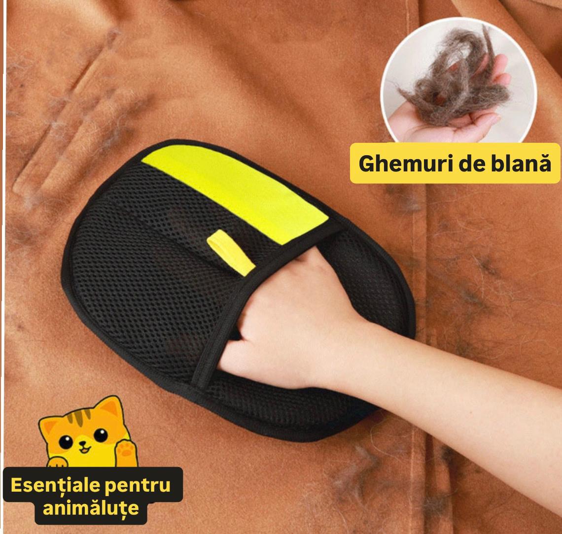 Mănușa Anti-Păr – Curățenie Instant pentru Iubitorii de Animale
